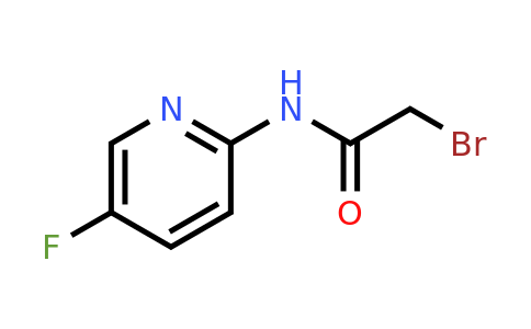 CAS 1300034-77-8 | 2-bromo-N-(5-fluoro-2-pyridyl)acetamide