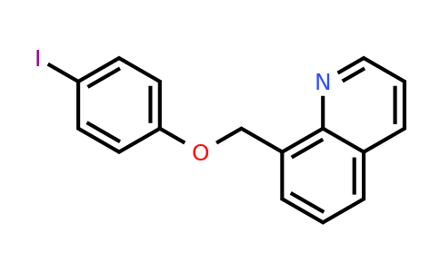 CAS 1300068-28-3 | 8-[(4-iodophenoxy)methyl]quinoline