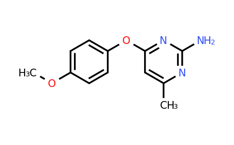 CAS 130035-55-1 | 4-(4-Methoxyphenoxy)-6-methylpyrimidin-2-amine