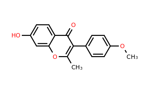CAS 13004-42-7 | 7-hydroxy-3-(4-methoxyphenyl)-2-methyl-4H-chromen-4-one