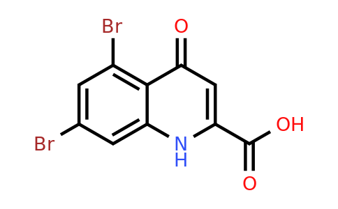 CAS 130064-06-1 | 5,7-Dibromo-4-oxo-1,4-dihydroquinoline-2-carboxylic acid
