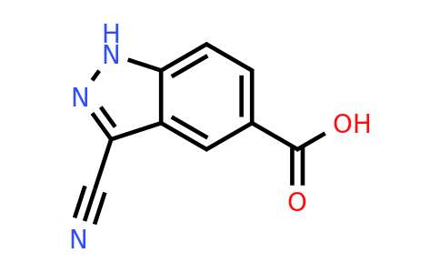 CAS 1301214-73-2 | 3-Cyano-1H-indazole-5-carboxylic acid