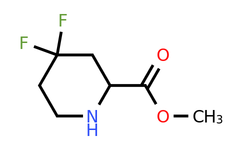CAS 1301713-83-6 | methyl 4,4-difluoropiperidine-2-carboxylate