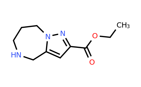 CAS 1301713-93-8 | ethyl 5,6,7,8-tetrahydro-4H-pyrazolo[1,5-a][1,4]diazepine-2-carboxylate
