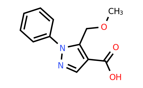 CAS 130187-94-9 | 5-(methoxymethyl)-1-phenyl-1H-pyrazole-4-carboxylic acid