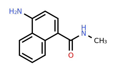 CAS 130191-15-0 | 4-Amino-N-methyl-1-naphthamide