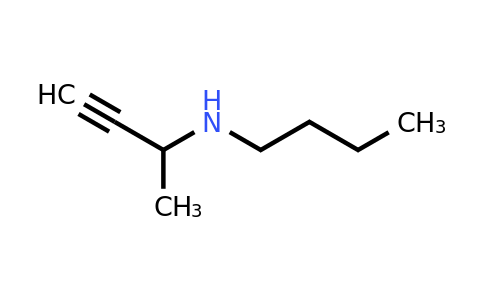 CAS 13025-27-9 | (But-3-yn-2-yl)(butyl)amine