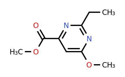 CAS 1302581-50-5 | Methyl 2-ethyl-6-methoxypyrimidine-4-carboxylate