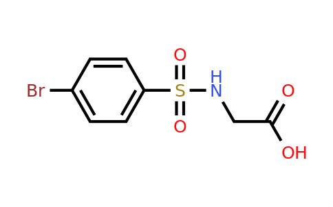 CAS 13029-73-7 | 2-([(4-Bromophenyl)sulfonyl]amino)acetic acid