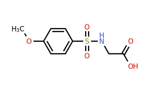 CAS 13029-74-8 | 2-(4-methoxybenzenesulfonamido)acetic acid