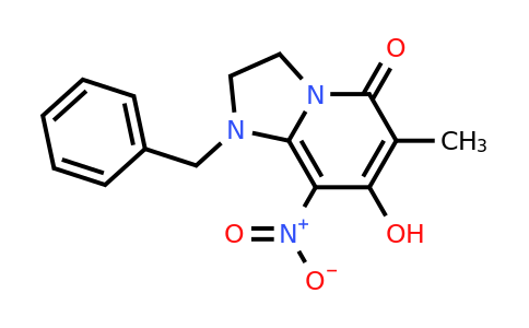 CAS 1303510-04-4 | 1-benzyl-7-hydroxy-6-methyl-8-nitro-2,3-dihydroimidazo[1,2-a]pyridin-5(1H)-one