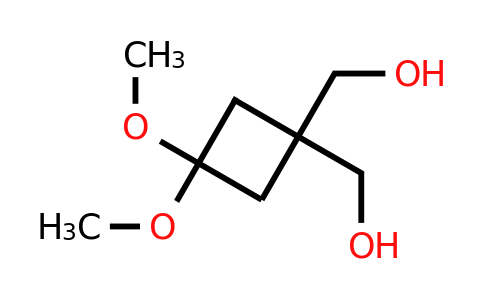 CAS 130369-33-4 | [1-(hydroxymethyl)-3,3-dimethoxycyclobutyl]methanol