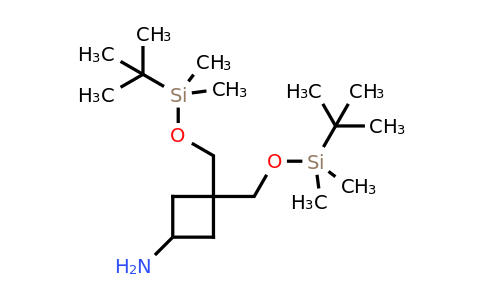 CAS 130369-34-5 | 3,3-bis({[(tert-butyldimethylsilyl)oxy]methyl})cyclobutan-1-amine