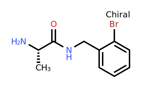 CAS 1303787-51-0 | (S)-2-Amino-N-(2-bromobenzyl)propanamide