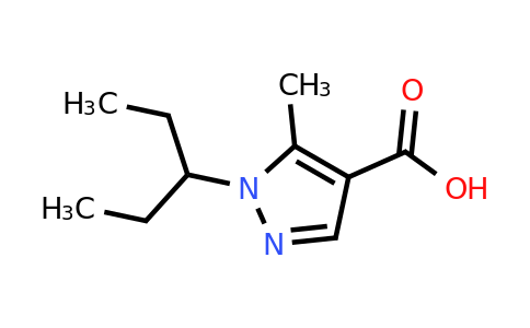 CAS 1303797-61-6 | 5-methyl-1-(pentan-3-yl)-1H-pyrazole-4-carboxylic acid