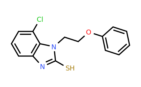 CAS 1303832-90-7 | 7-chloro-1-(2-phenoxyethyl)-1H-1,3-benzodiazole-2-thiol