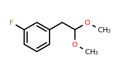 CAS 1303889-62-4 | 1-(2,2-Dimethoxyethyl)-3-fluorobenzene