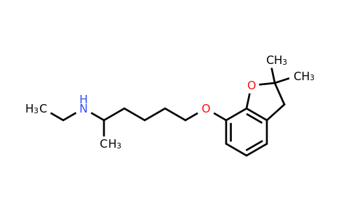 CAS 1303889-68-0 | {6-[(2,2-dimethyl-2,3-dihydro-1-benzofuran-7-yl)oxy]hexan-2-yl}(ethyl)amine