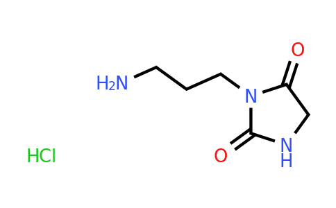CAS 1303889-72-6 | 3-(3-Aminopropyl)imidazolidine-2,4-dione hydrochloride