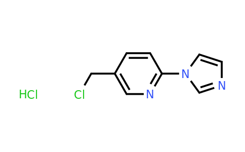CAS 1303890-39-2 | 5-(Chloromethyl)-2-(1H-imidazol-1-yl)pyridine hydrochloride