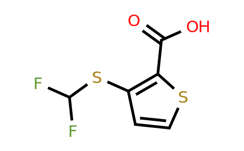 CAS 1303890-49-4 | 3-[(Difluoromethyl)sulfanyl]thiophene-2-carboxylic acid