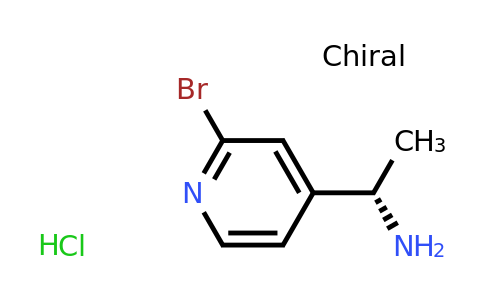 CAS 1303967-16-9 | (S)-1-(2-Bromopyridin-4-yl)ethanamine hydrochloride