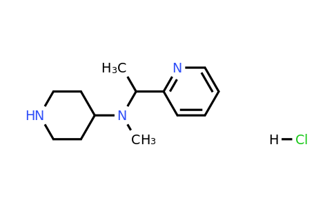 CAS 1303967-79-4 | N-Methyl-N-(1-(pyridin-2-yl)ethyl)piperidin-4-amine hydrochloride