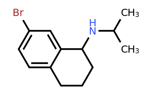 CAS 1303968-06-0 | (7-Bromo-1,2,3,4-tetrahydro-naphthalen-1-yl)-isopropyl-amine