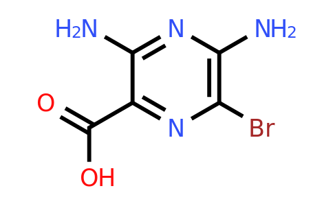 CAS 1303968-25-3 | 3,5-Diamino-6-bromo-pyrazine-2-carboxylic acid