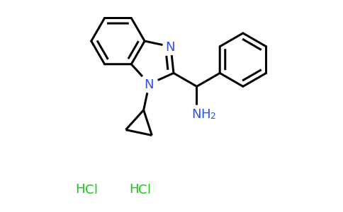 CAS 1303968-28-6 | C-(1-Cyclopropyl-1H-benzoimidazol-2-yl)-C-phenyl-methylamine dihydrochloride