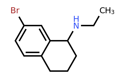 CAS 1303968-33-3 | (7-Bromo-1,2,3,4-tetrahydro-naphthalen-1-yl)-ethyl-amine