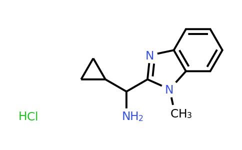 CAS 1303968-46-8 | C-Cyclopropyl-C-(1-methyl-1H-benzoimidazol-2-yl)-methylamine hydrochloride