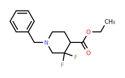 CAS 1303972-84-0 | ethyl 1-benzyl-3,3-difluoro-piperidine-4-carboxylate