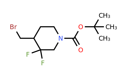 CAS 1303974-03-9 | tert-butyl 4-(bromomethyl)-3,3-difluoropiperidine-1-carboxylate