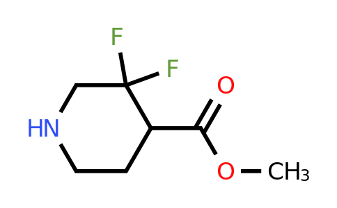 CAS 1303974-38-0 | methyl 3,3-difluoropiperidine-4-carboxylate