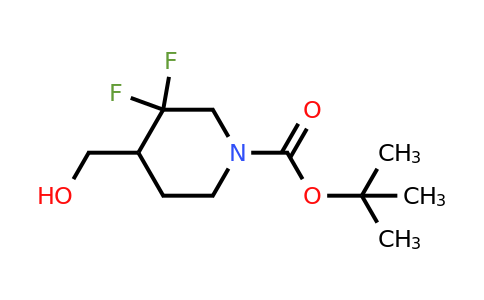 CAS 1303974-47-1 | Tert-butyl 3,3-difluoro-4-(hydroxymethyl)piperidine-1-carboxylate