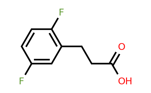 CAS 130408-15-0 | 2,5-Difluoro-benzenepropanoic acid
