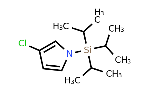 CAS 130408-83-2 | 3-chloro-1-[tris(propan-2-yl)silyl]-1H-pyrrole