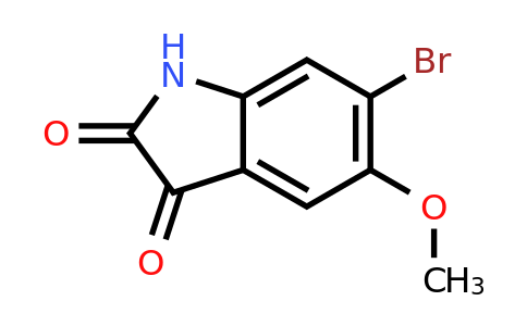 CAS 130420-78-9 | 6-Bromo-5-methoxyindoline-2,3-dione