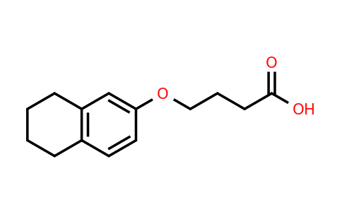 CAS 1304269-07-5 | 4-(5,6,7,8-tetrahydronaphthalen-2-yloxy)butanoic acid