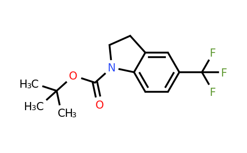 CAS 1304781-08-5 | tert-Butyl 5-(trifluoromethyl)indoline-1-carboxylate