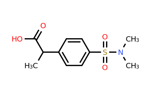 CAS 1304886-37-0 | 2-[4-(dimethylsulfamoyl)phenyl]propanoic acid