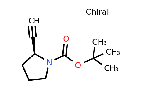 1-Pyrrolidinecarboxylic acid, 2-ethynyl-, 1,1-dimethylethyl ester, (2S)-