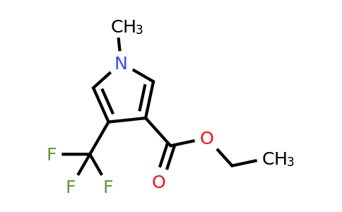 CAS 130511-76-1 | Ethyl 1-methyl-4-(trifluoromethyl)-1H-pyrrole-3-carboxylate