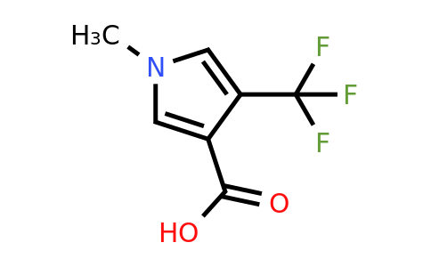 CAS 130530-01-7 | 1-Methyl-4-(trifluoromethyl)-1H-pyrrole-3-carboxylic acid