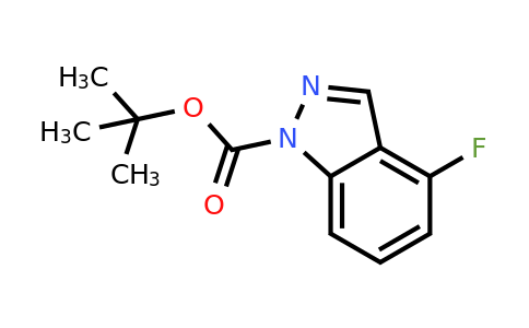 CAS 1305320-65-3 | 1-Boc-4-fluoro-1H-indazole
