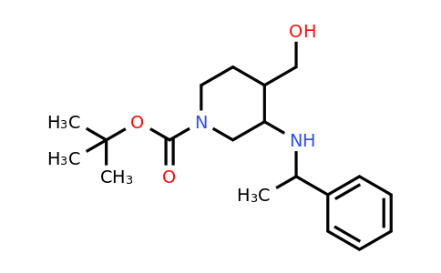 CAS 1305320-69-7 | tert-butyl 4-(hydroxymethyl)-3-((1-phenylethyl)amino)piperidine-1-carboxylate