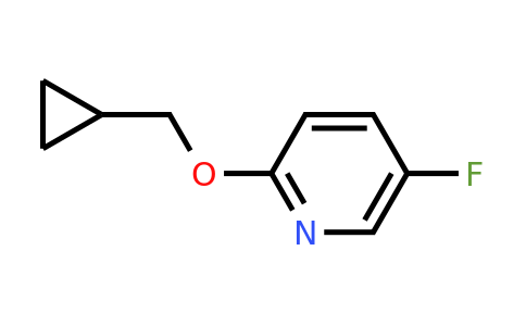 2-(Cyclopropylmethoxy)-5-fluoropyridine