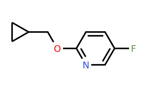 CAS 1305322-92-2 | 2-(Cyclopropylmethoxy)-5-fluoropyridine