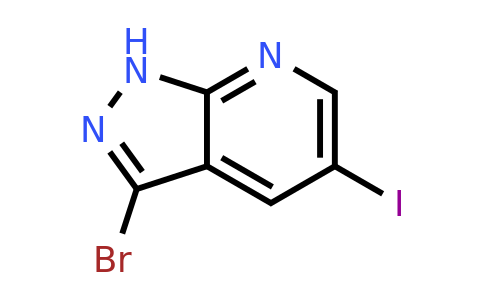 CAS 1305324-61-1 | 3-Bromo-5-iodo-1H-pyrazolo[3,4-b]pyridine